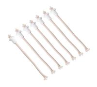 Oil Wick-7Pcs Cerámica Mecha Resistente al Calor Queroseno Mecha Antorcha Botella de Vino Aceite Vela Lámpara Fibra Vidrio