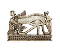 Ojo de Horus Amuleto Protector. Está Hecha a Mano en Luxor Egipto. Mide 28 cm Ancho y 19 cm Alto Aprox.