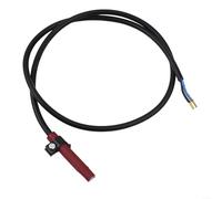 Ojo eléctrico fotoresistente (detector de llamas) para quemador compatible con QRB1, carcasa de plástico y metal, 5 cm, color rojo y negro