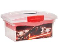 OKT Disney Star Wars Caja de Plástico, 40 x 24 x 21 cm, Negro