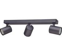 Oktaplex: Foco empotrable de techo, 3 luces, casquillo GU10, foco giratorio, barra de focos LED, 230V, color