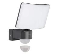 Oktaplex Foco LED Para Exteriores con Detector de Movimiento 30W 3000K 2200lm IP65 Versión Master Luz Exterior de Pared Antracita