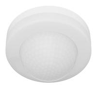 Oktaplex Jim: Detector de movimiento de techo, tecnología PIR, 360°, alcance de 10 metros, IP20, color blanco. Sensor de presencia para instalación en techo