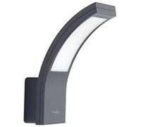 Oktaplex lighting, Aplique Pared Exterior, 10W, 3000K, 750lm, IP54, Lampara Exterior Pared, Antracita, Aplique exterior