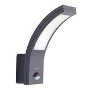Oktaplex lighting Aplique Pared Exterior con Detector de Movimiento Rio Motion IP54 10W 750lm 3000K Blanco Cálido Lampara de Pared Antracita