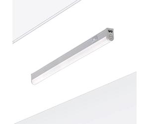 Oktaplex lighting Luminaria bajo armario cocina LED | Riga 9W Luminaria bajo armario con interruptor | blanco cálido 3000K extensible | longitud: 54cm