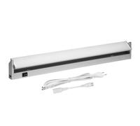 Oktaplex Rota iluminación bajo armario aluminio cocina LED 58cm orientable 3000K blanco cálido iluminación bajo armario 1085 lumen con interruptor 9,7W 230V