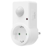 Oktaplex Sia toma con detector de movimiento 120° / 9 metros Sensor de movimiento infrarrojo conector interior sensor PIR blanco
