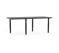 NORR11 Mesa de comedor Oku 200 cm Roble negro