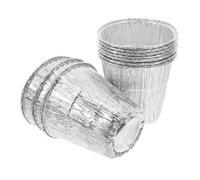 OKUMEYR 12 Piezas Revestimiento para Cubo de Grasa para Parrilla de | Resistente al Calor, Uso en Cocina Interior y Barbacoa Exterior, Desechable