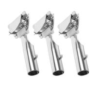 OKUMEYR 3 Abrazaderas de Acero Inoxidable Clip Conector para Trapeador y Escoba, Accesorio Resistente para Palo de Fregona 2.0mm Tornillos para Limpieza de Suelos Doméstica y Comercial
