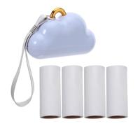 OKUMEYR Rodillo Quitapelusas Diseño en Forma de Nube Adhesivo para Ropa y Muebles Recargables Portátil Pelos de Fácilmente para Limpieza y Viajes