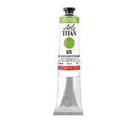 ÓLEO VERDE AMARILLO PERMANENTE TITAN Extrafino 6 - 20ml. Nº 65