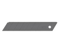Olfa 160102 5 cuchillas troceables Excel Black de 126x25x0,7 mm, Negro, Set de 5 Piezas, 25mm klingen hbb-5b ultrascharf