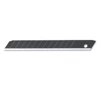 Olfa ABB-10B - Pack de 10 cuchillas troceables Excel Black 80 x 9 x 0,38 mm