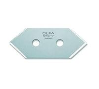 Olfa MCB-1 - Pack de 5 cuchillas de 49 x 20 x 0,3 mm, para cúter MC-45
