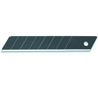 Olfa pack de 10 cuchillas de respuesto negras para cutters olfa - 8 se