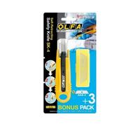 Olfa-SK-4/SKB2/BP-Cúter de seguridad SK-4 con 3 cuchillas SKB-2