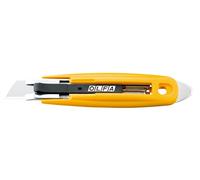 OLFA SK-9/32 - Cutter de seguridad con púa de metal duro y cuchilla trapezoidal de 17,5 mm en bolsa de plástico