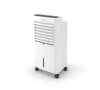 Olimpia Splendid 99311 Peler 8 Ventilador Enfriador Ionizador con mando a distancia, temporizador y bidón de 8 litros, 400 m3/h, 75 W, Blanco