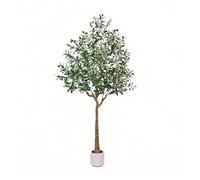 Wellhome Planta artificial Olivo 160 cm - Grande y realista para interior