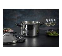 Olla a presión Duromatic Inox | Acero inoxidable 18/10 | Ahorro de tiempo y energía | Swiss Made