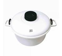 Olla a Presión para Microondas Almalux® 2.8L, Cocina Rápida y Saludable, Válvula Seguridad, Incluye Taza y Paleta HD