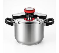Olla a presión Royal Swiss acero inoxidable 3L-10L | inducción | cocción rápida | alta seguridad