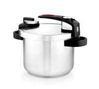 Bra Olla a presión Tekna A185602 Ø22 cm 6 L Acero inoxidable 18/10 Mango ergonómico Triple seguridad