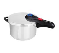 Olla Acero inoxidable 22cm 6L súper rápida Orbegozo HP 6006 6 LITROS | Adecuado para Todo tipo de fuegos, Olla súper rápida, Regulador de presión, Inox Medium