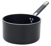 Olla Agnelli AL Black ALSC2105SSC20, aluminio, 20 cm de diámetro, con revestimiento antiadherente