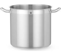 Olla alta, sin tapa, marca HENDI, línea Profi, capacidad de 15,9 litros, diámetro de 280 mm y altura de 266 mm