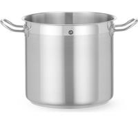 Olla alta, sin tapa, marca HENDI, línea Profi, capacidad de 9,8 litros, diámetro de 240 mm y altura de 226 mm