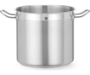 Olla alta, sin tapa, marca HENDI, línea Profi, capacidad de 9,8 litros, diámetro de 240 mm y altura de 226 mm