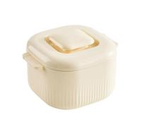 Olla Arrocera para Microondas Recipiente De Cocción De Alimentos 1700ml