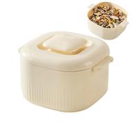 Olla Arrocera Para Microondas | Utensilio de Cocina 1700ml para Alimentos | Recipiente para la Cocción de Alimentos,Para Cocinar Fideos Pasta Y Verduras En Casa Fiestas Y Cocinas Profesionales