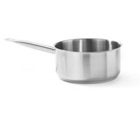 Olla de acero inoxidable HENDI, modelo "Stielkasserolle", dimensiones 200x95 mm, capacidad 3 litros, línea "Kitchen"