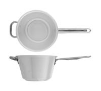 Olla De Aluminio 1 Mango Fondo PLANO DE COCINA AD INDUCCIÓN Cm24