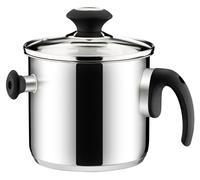 Olla de doble pared Tescoma PRESTO para leche, con tapa de 16 cm de diámetro, capacidad de 2,0 litros