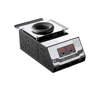 Olla de soldadura, MS-50 sartén de soldadura digital de 250 W sin plomo de aleación de crisol de 0,6 kg, horno de fusión de temperatura ajustable, para soldadura y baño de soldadura
