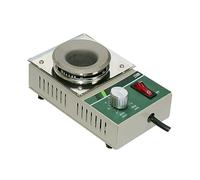 Olla de soldadura, placa de soldadura para baño desoldador en miniatura crisol eléctrico de 38 mm y 150 W, para soldadura y baño de soldadura (sin plomo)