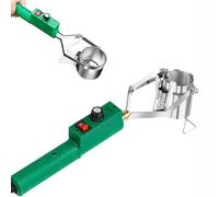 Olla eléctrica de fusión para plomo, horno portátil de 1000/1500 g con asa, ideal para soldar y pescar, herramienta perfecta para crisol de soldadura