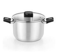 Olla Elite Inox Monix M240226/ Ø26cm/ 8L/ Acero Inoxidable/ Apta para Inducción