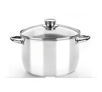 Monix Braisogona_M453124 Optima - Olla 24 cm con tapa de cristal