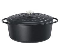 Olla para asar oval de la marca Küchenprofi, 35 cm, color clásico, modelo 402001035, código de barras 4007371057554