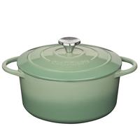 Olla para asar redonda de la marca Küchenprofi, 24 cm, color jade, referencia 401000324, código de barras 4007371073608