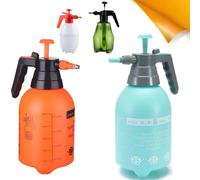 Olla pulverizadora a presión para lavado de coches, pulverizador con bomba de limpieza automática, botella pulverizadora presurizada, herramientas de jardinería, 1,5/2,0/3,0l 0.8L White