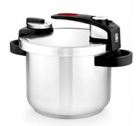 Olla Rápida Bra Tekna A185601/ Ø22cm/ 4L/ Acero Inoxidable/ Apta para Inducción