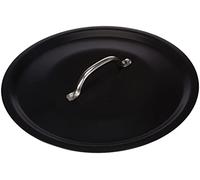 Ollas Agnelli Alblack Cubierta de Aluminio, con Inoxidable Puente Tubular, Negro, 28 cm