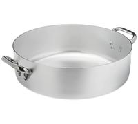 Ollas Agnelli ALMA10636, 11,5 litros, Aluminio, Acero inoxidable, Aluminio, Acero inoxidable, Cerámica, Gas, Halógeno, Inducción, Placa sellada, Acero inoxidable, Acero inoxidable